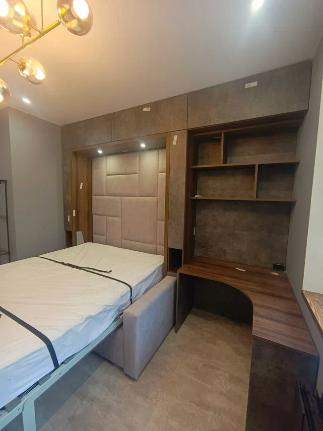 Выбираем кровать для маленькой комнаты людям с большим весом