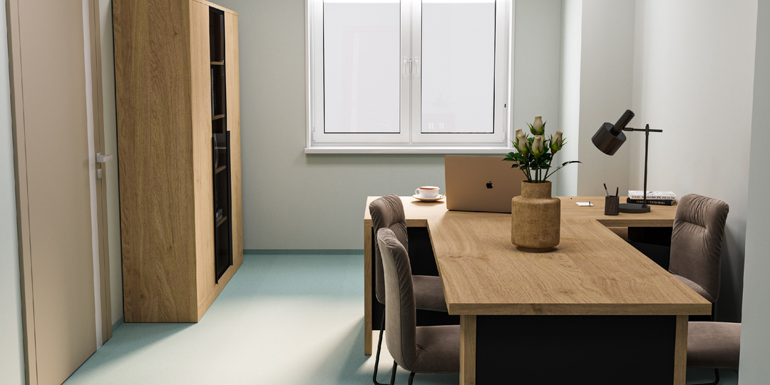 Мебель для кабинета заведующего и медицинских кабинетов от ООО Вилар