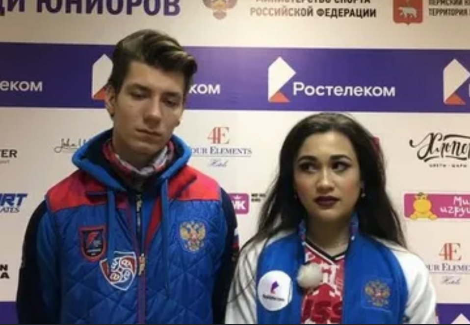 Елизавета каталась в паре с Никитой Назаровым