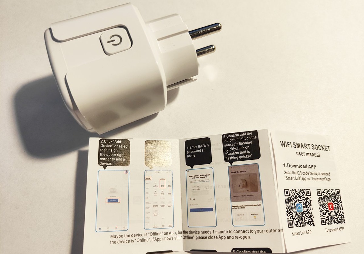 Инструкция на английском языке - не помеха, чтобы подключить и настроить устройство