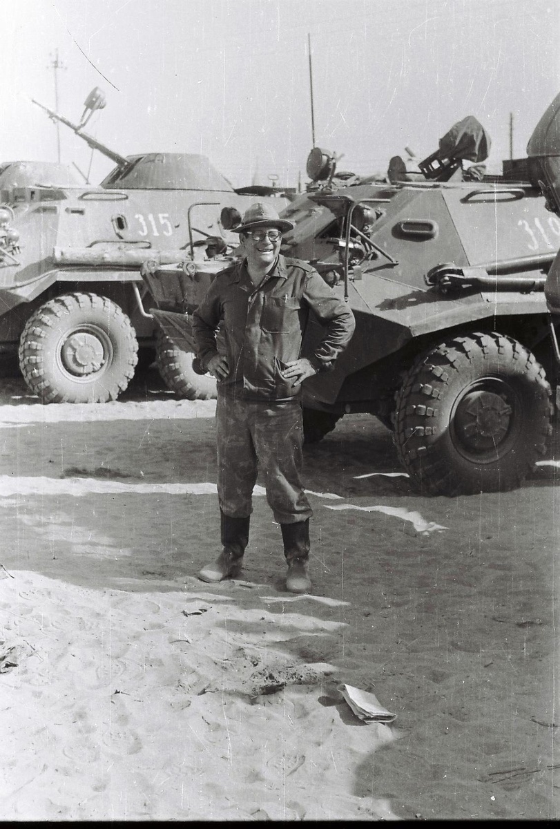 Зампотех м-р Щигорцов в УЦ ПогО Керки.