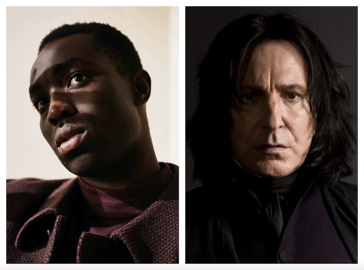 Паапа Эсьеду и Северус Снейп в исполнении Алана Рикмана