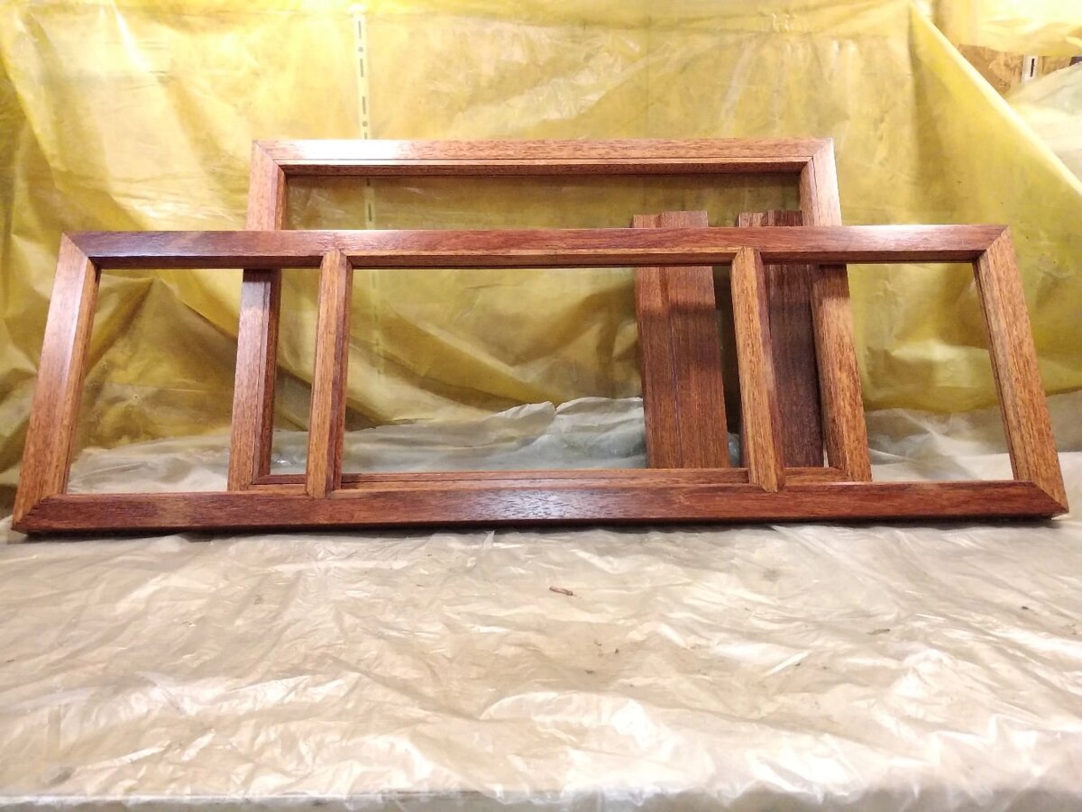 Я сделал две рамы. 