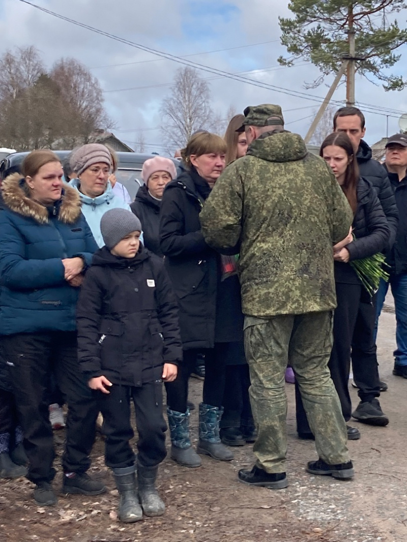    Мобилизованного бойца СВО похоронили в Карелиисоцсеть Татьяны Тишковой