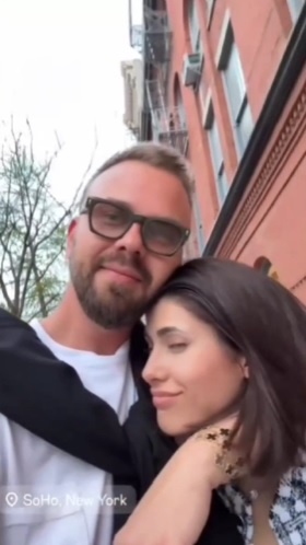    Максим Чернявский и Дарья Сидорова. Фото: скрин