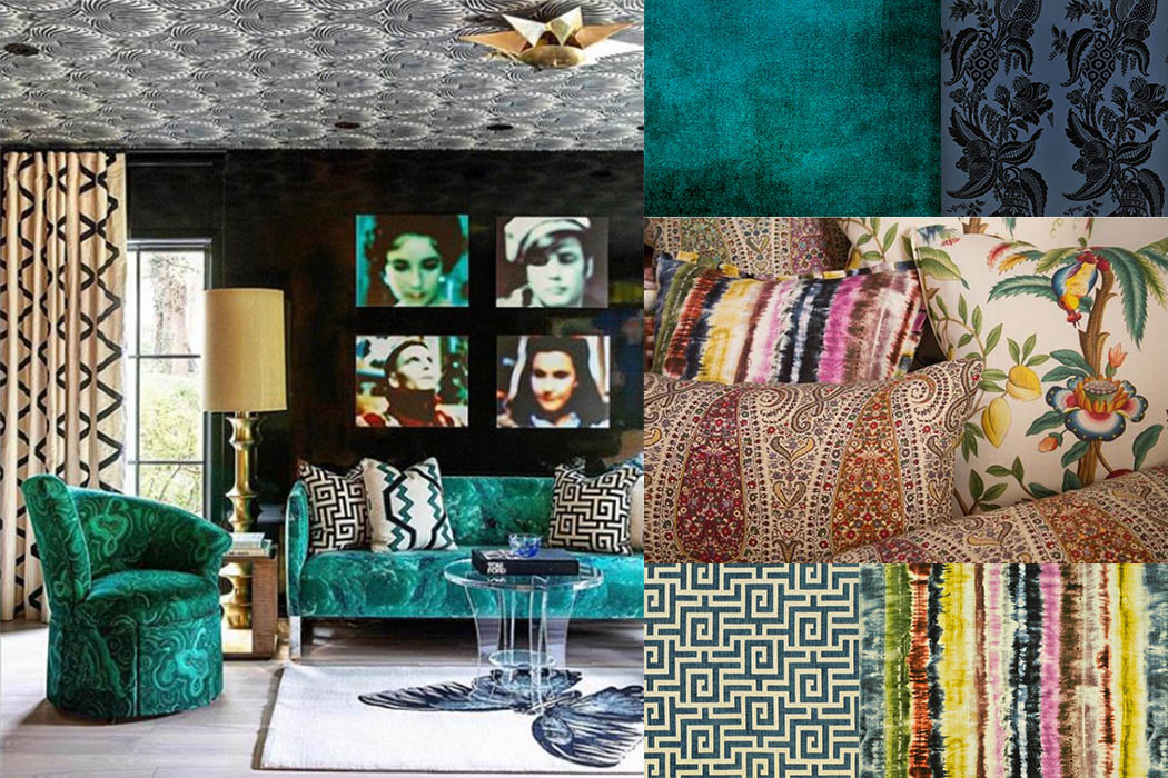 Ткани подходят в любой стиль