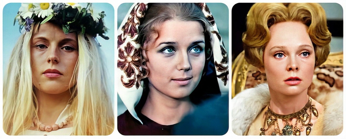 мой фотоколлаж - Красота советских актрис без фильтров. Кто на фото? Тест