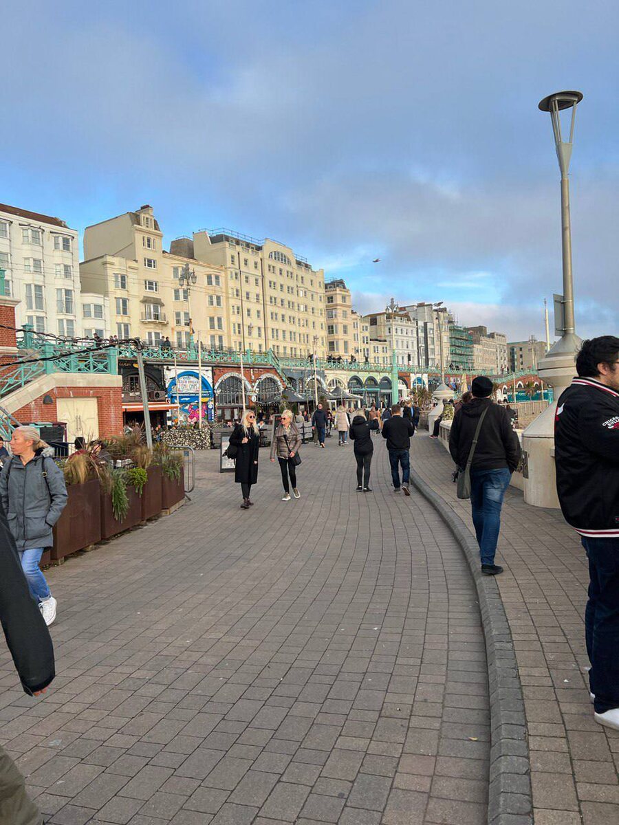 Набережная в Брайтоне. Южная Англия. Фото из личного архива