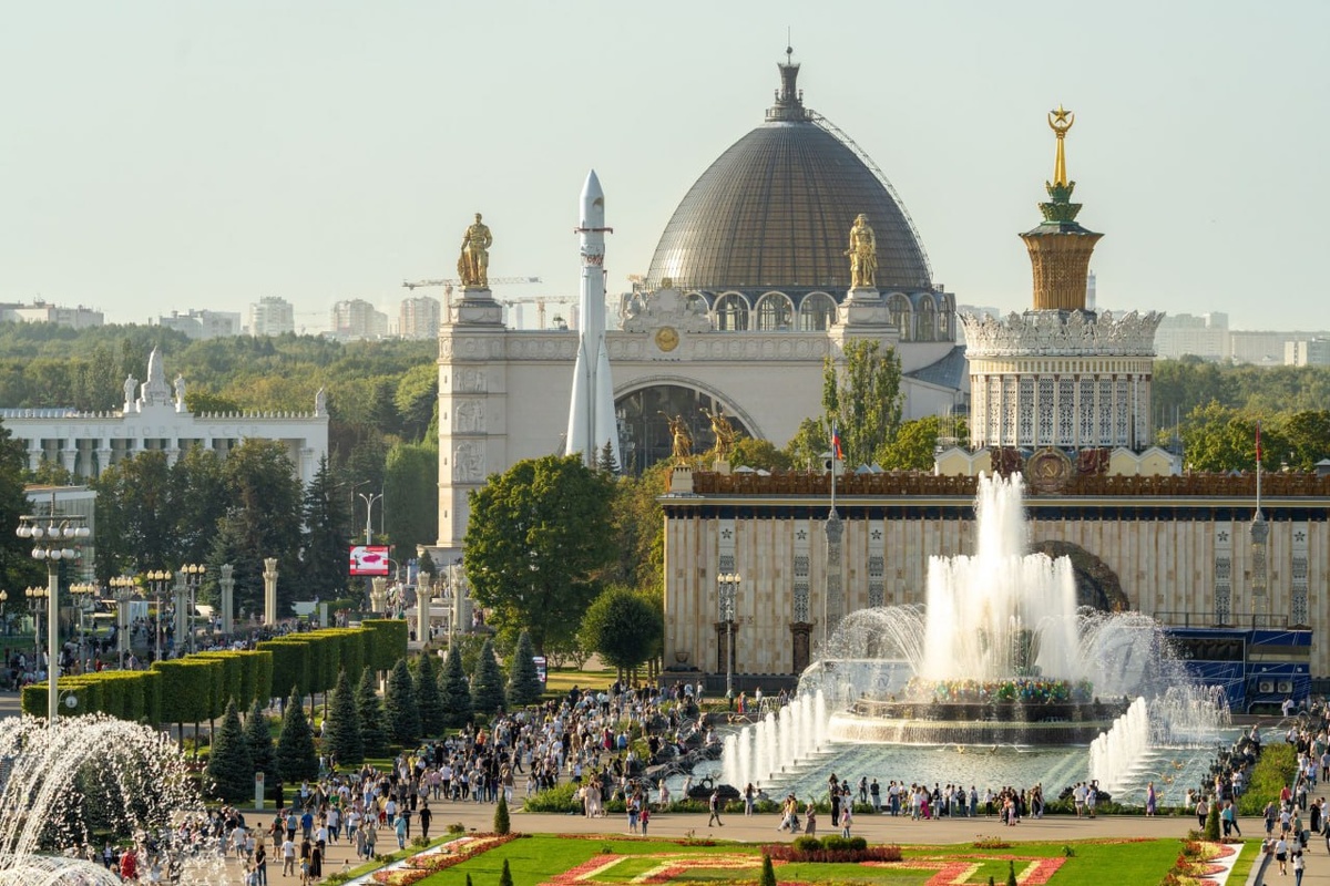 ВДНХ - главная выставка России. Подборка событий от kids-week.ru. Изображение: t.me/vdnh_moscow