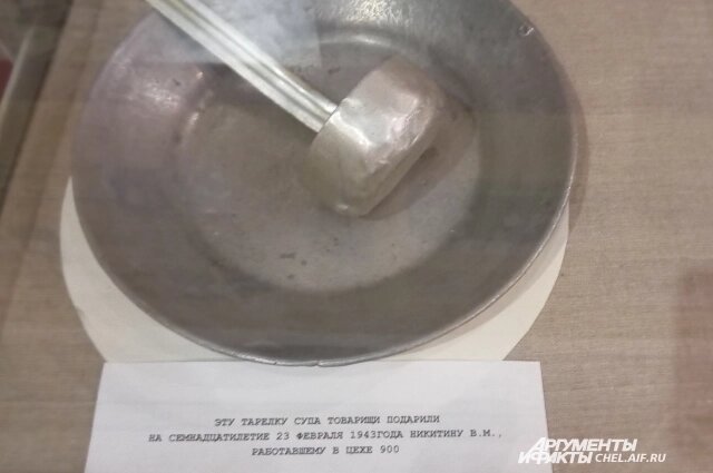    Тарелка Владимира Никитина Фото:  АиФ/ Надежда Уварова