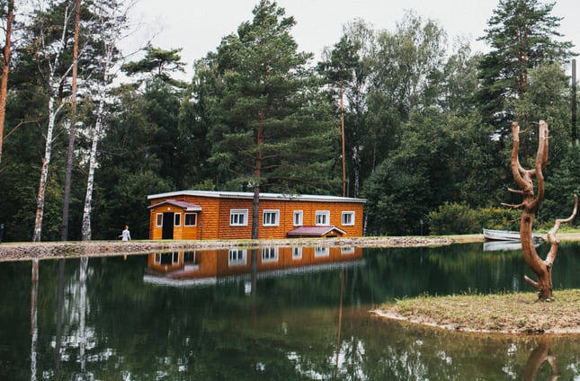 Домики в усадьбе