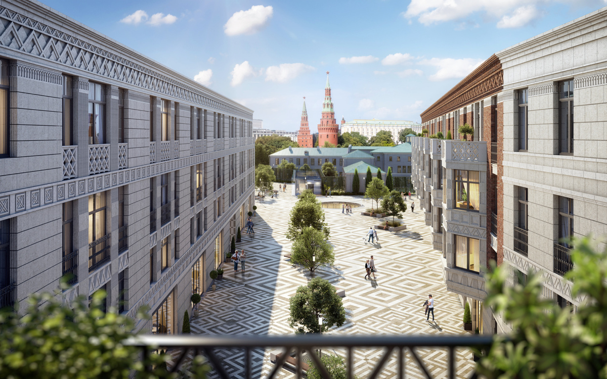 Moscow Residences на острове Балчуг - самый дорогой комплекс Замоскворечья