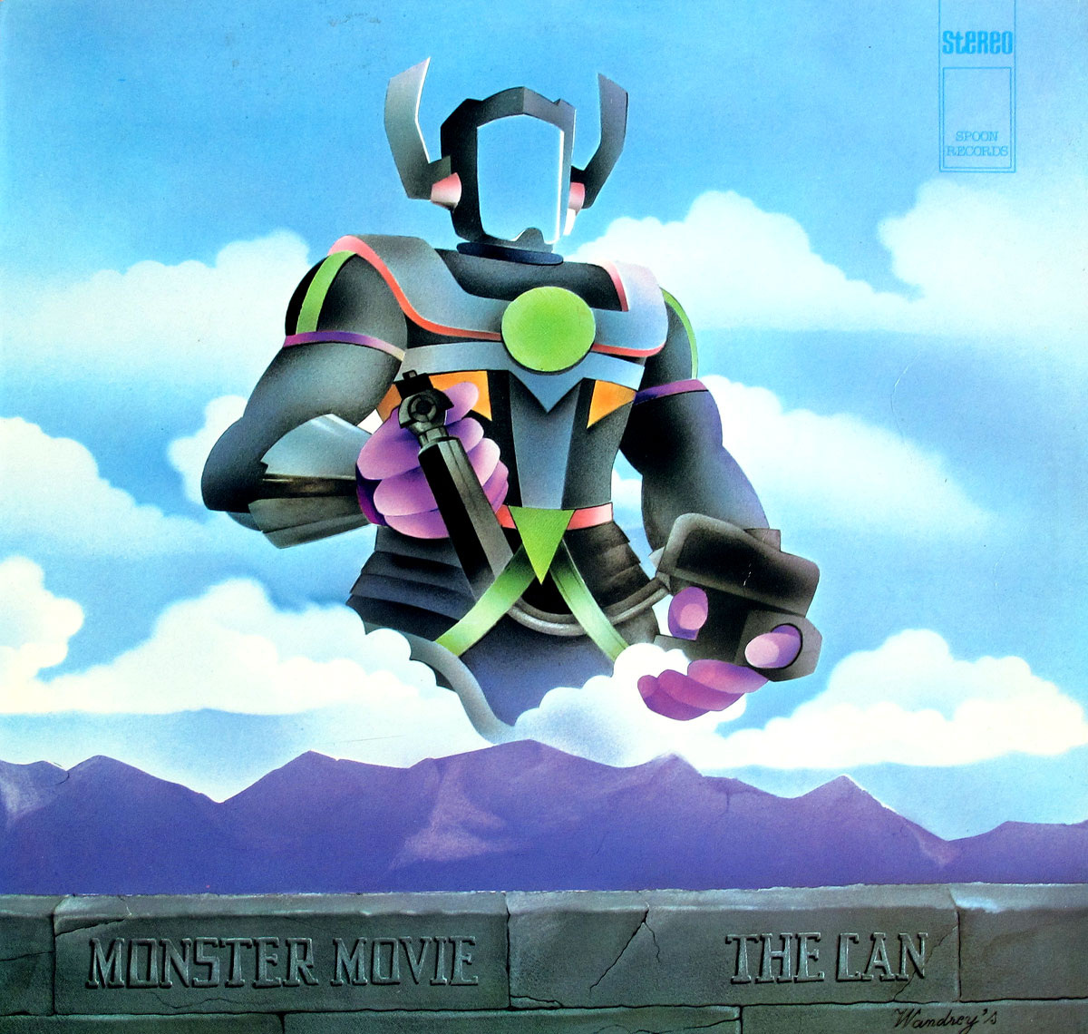 Обложка альбома CAN - "Monster Movie"