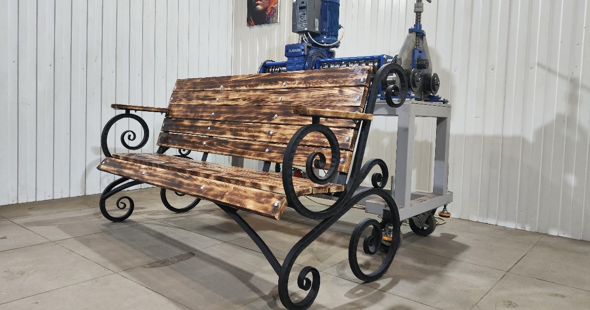 Скамейка и станок для ковки "Зуброн"