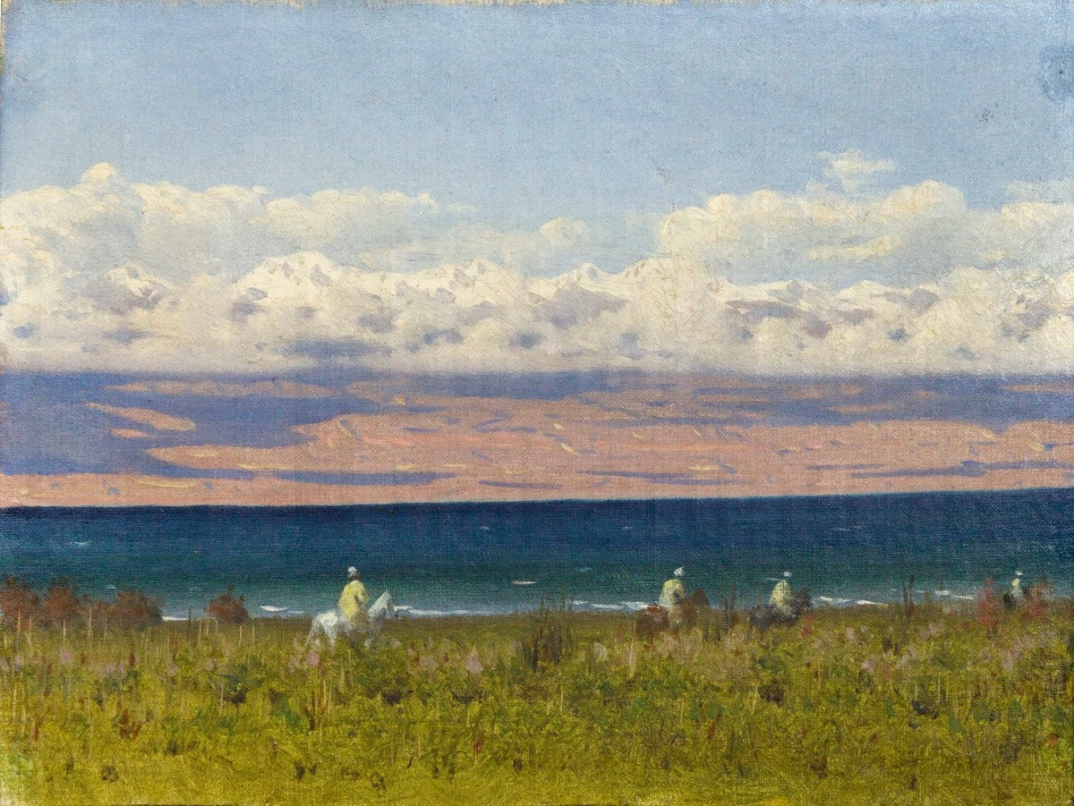 "Озеро Ала-Куль" 1869-1870. Томский областной художественный музей