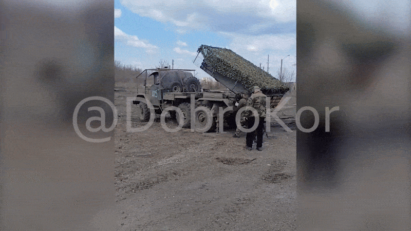 Артиллеристы бригады Святого Георгия разносят противника в Часове Яре//Видео из ТГ-канала "Добровольческий корпус"