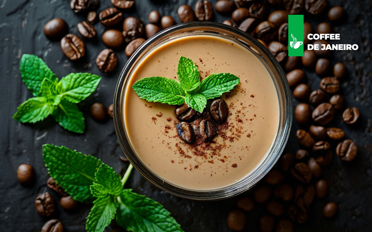 Кофейный пудинг сочетает в себе нежную текстуру, сладкий вкус и бодрящий аромат кофе.