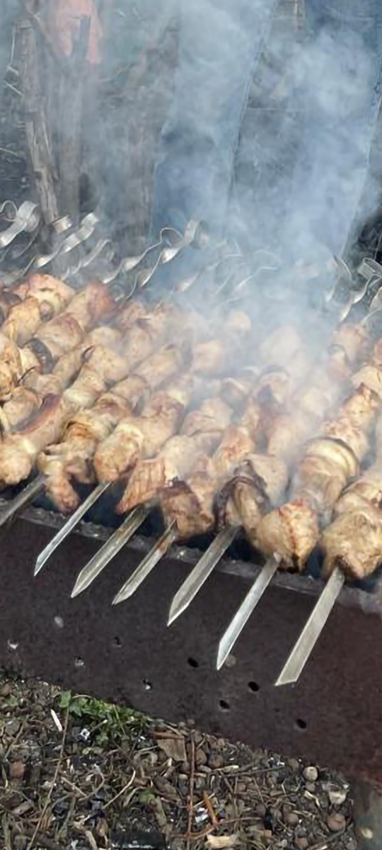 Мы вчера открыли сезон шашлыков 👍