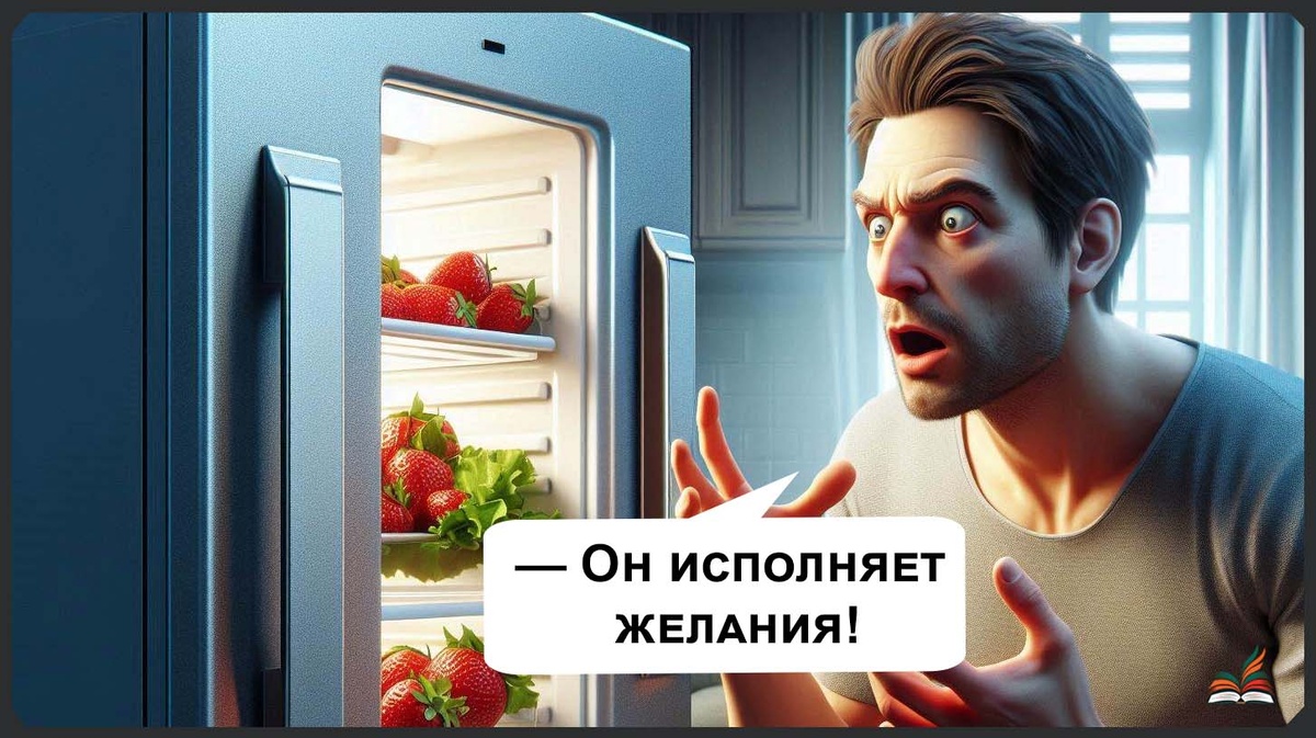 Магия холодильника: записки, которые сбываются - Рассказ