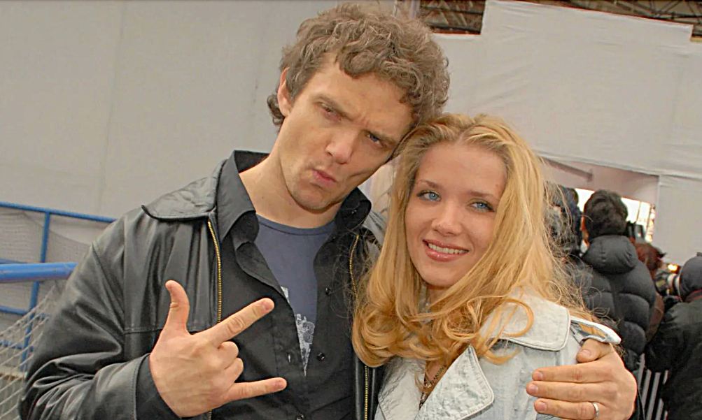 на фото Анастасия Веденская и Владимир Епифанцев в молодости 