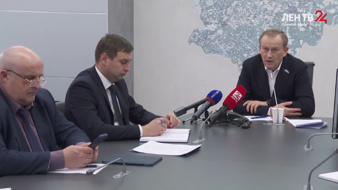 Фото: Скриншот прямой трансляции ЛенТВ24