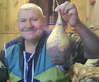 Брюква - только что с огорода!