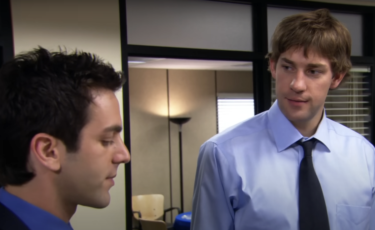 Би Джей Новак и Джон Красински