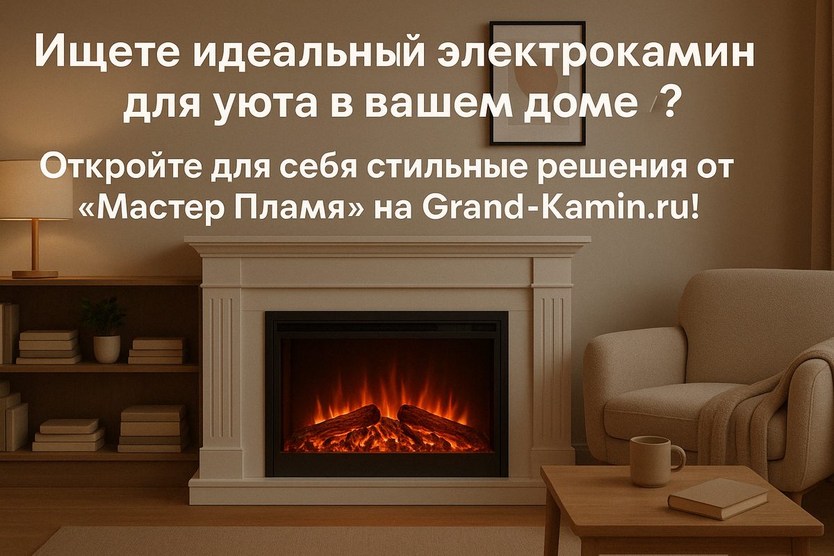    Как выбрать идеальный электрический камин для вашего уюта и стиля: практические советы и лучшие модели на Grand-Kamin.ru Kamin