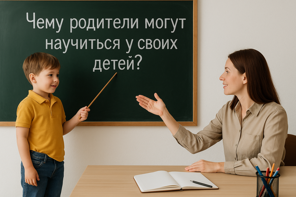Чему родители могут научиться у своих детей?