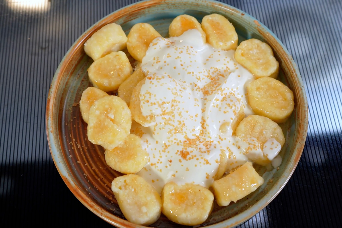 Зона Лазерсона / VK📷Ленивые вареники можно посыпать сахаром при подаче