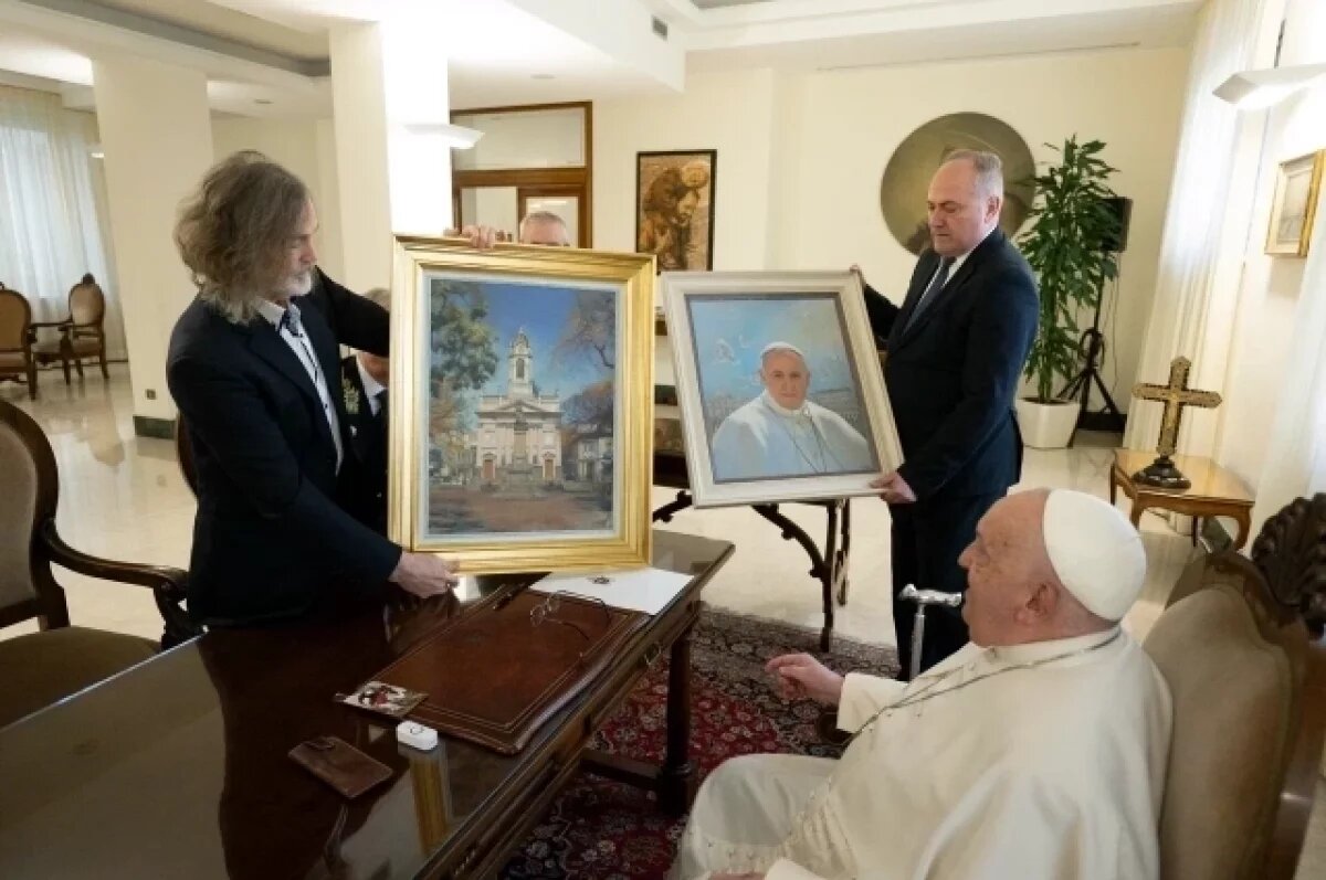    Художник Никас Сафронов сообщил, о чем плакал Папа Римский накануне смерти