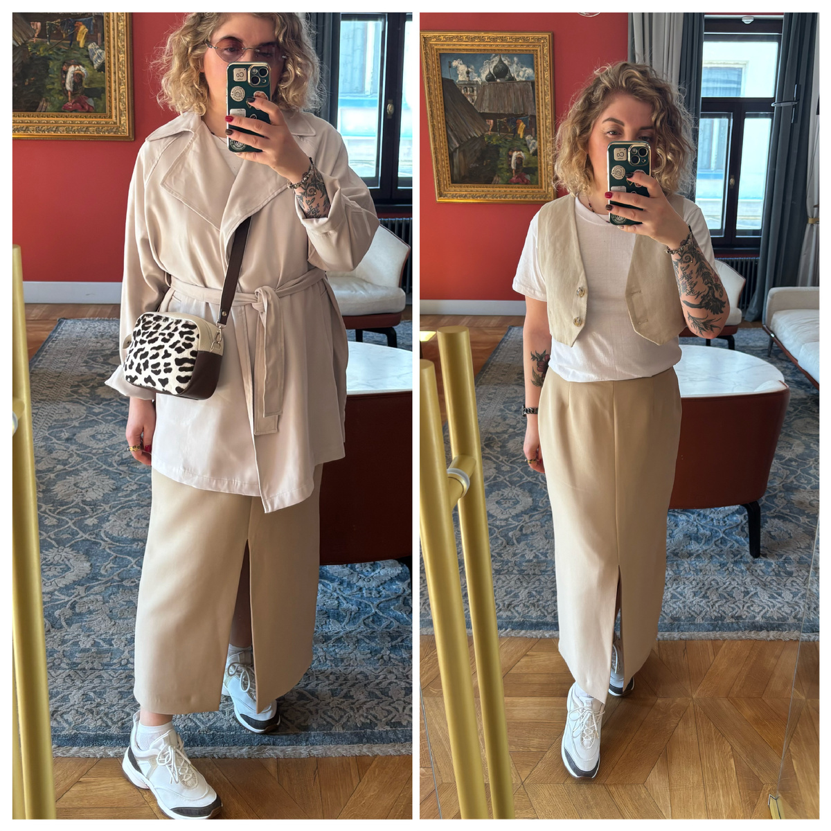 Сумочка Ирина Степовая, кроссовки Kors