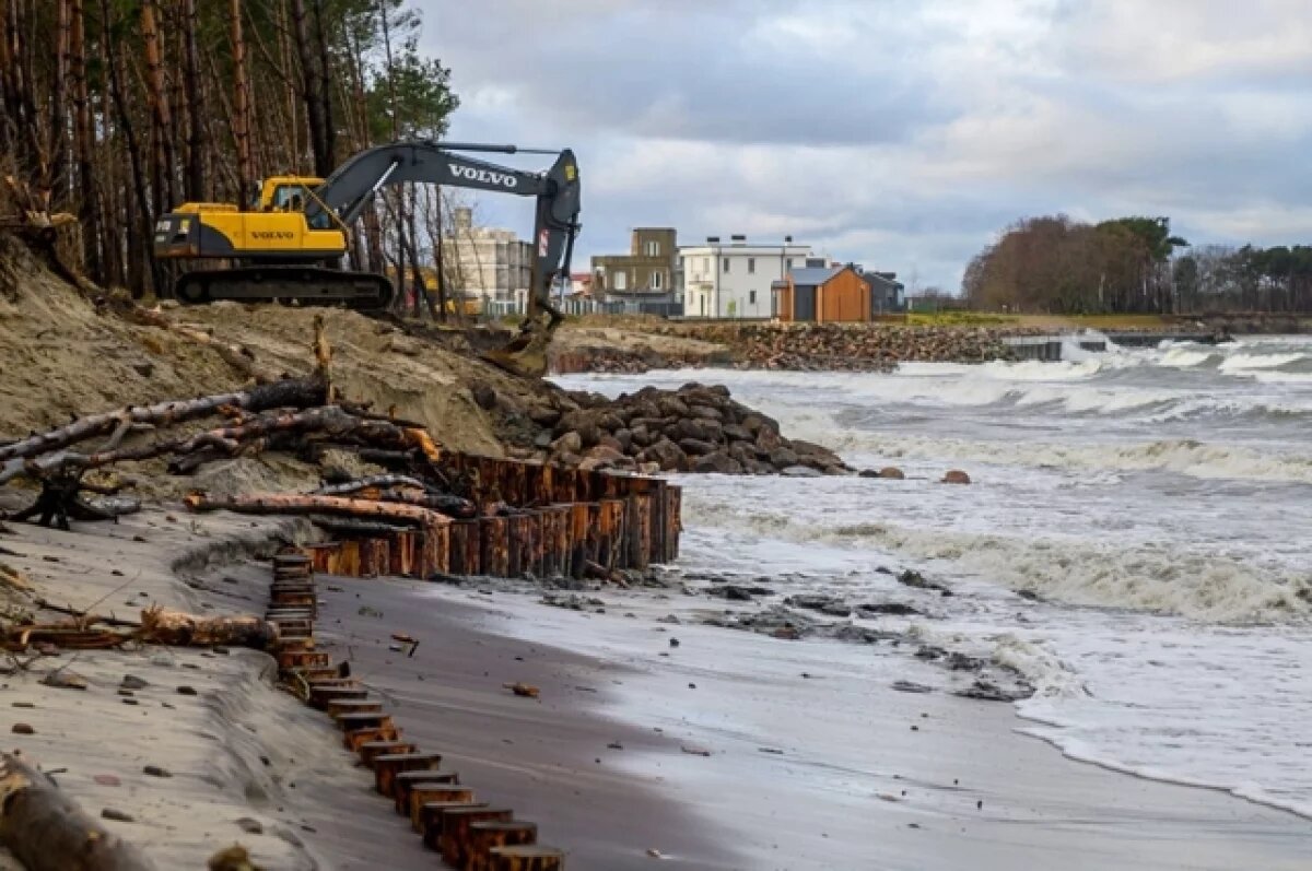    Подрядчика, укреплявшего берег в Куликово, обвиняют в хищении 23 миллионов