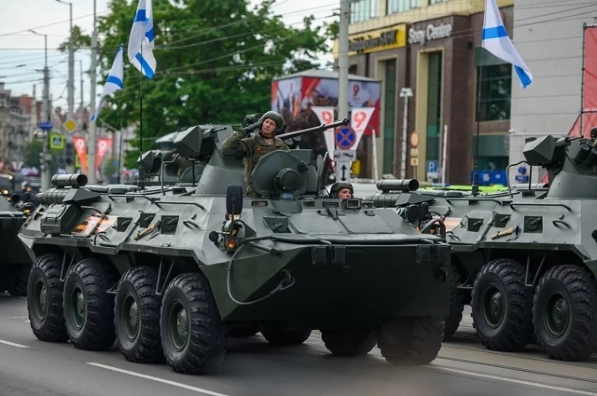    Механизированную колонну на параде 9 мая возглавит танк Т-34