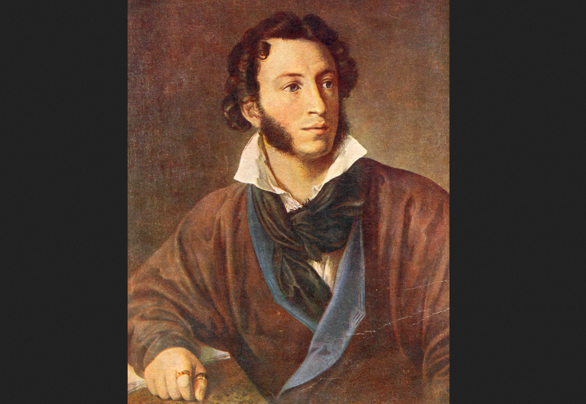 Василий Тропинин. "Портрет А.С. Пушкина"