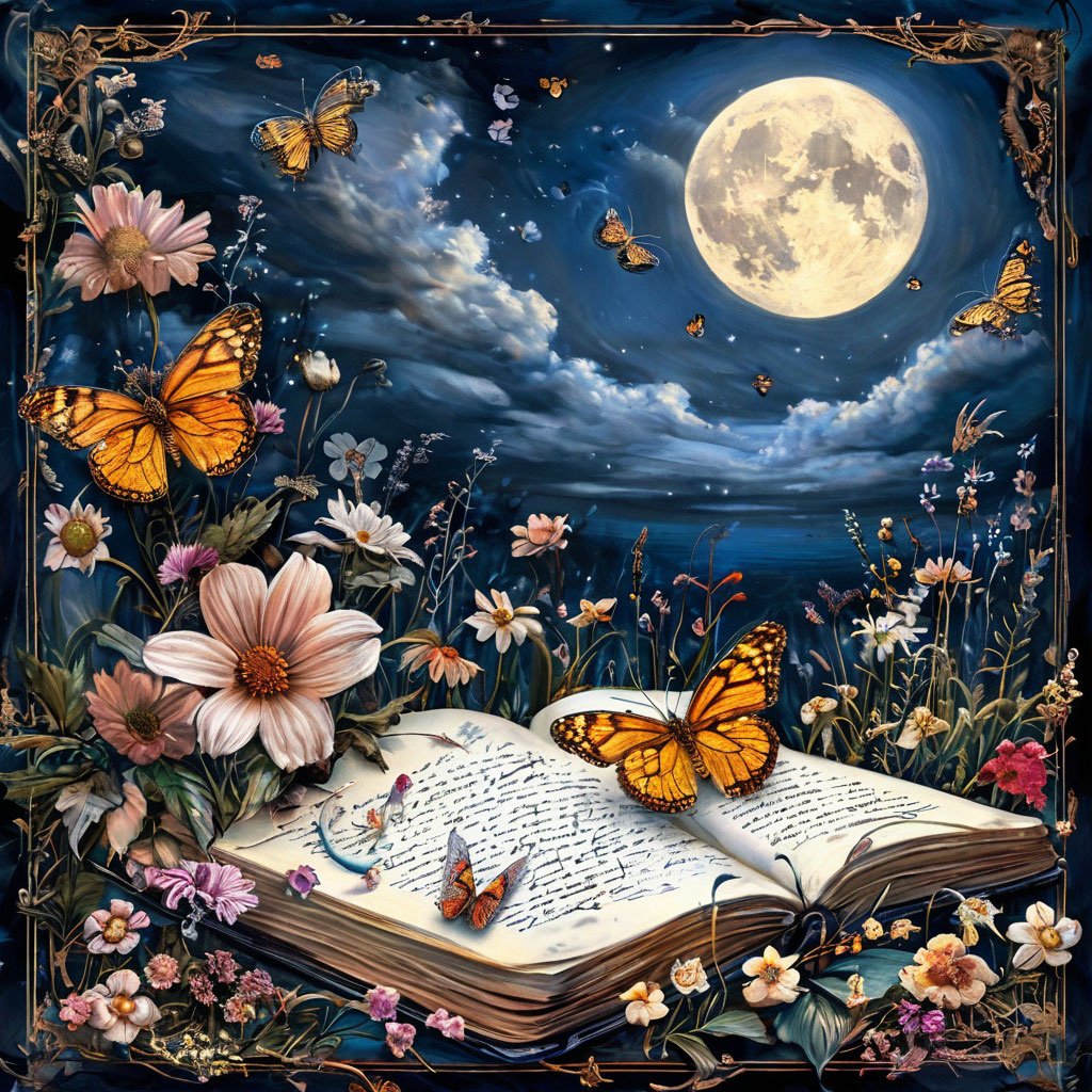 Дневник таролога. Иллюстрация сгенерирована нейросетью