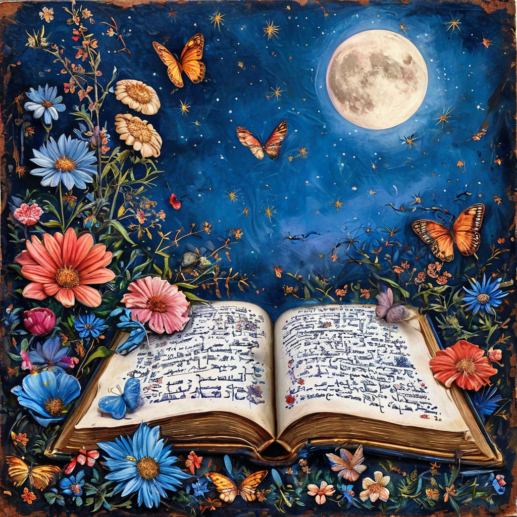 Дневник таролога. Иллюстрация сгенерирована нейросетью