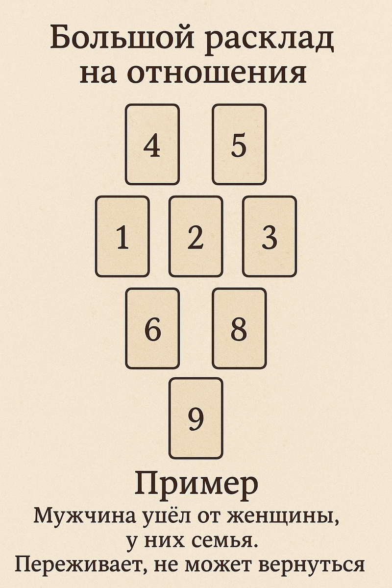 Схема расклада