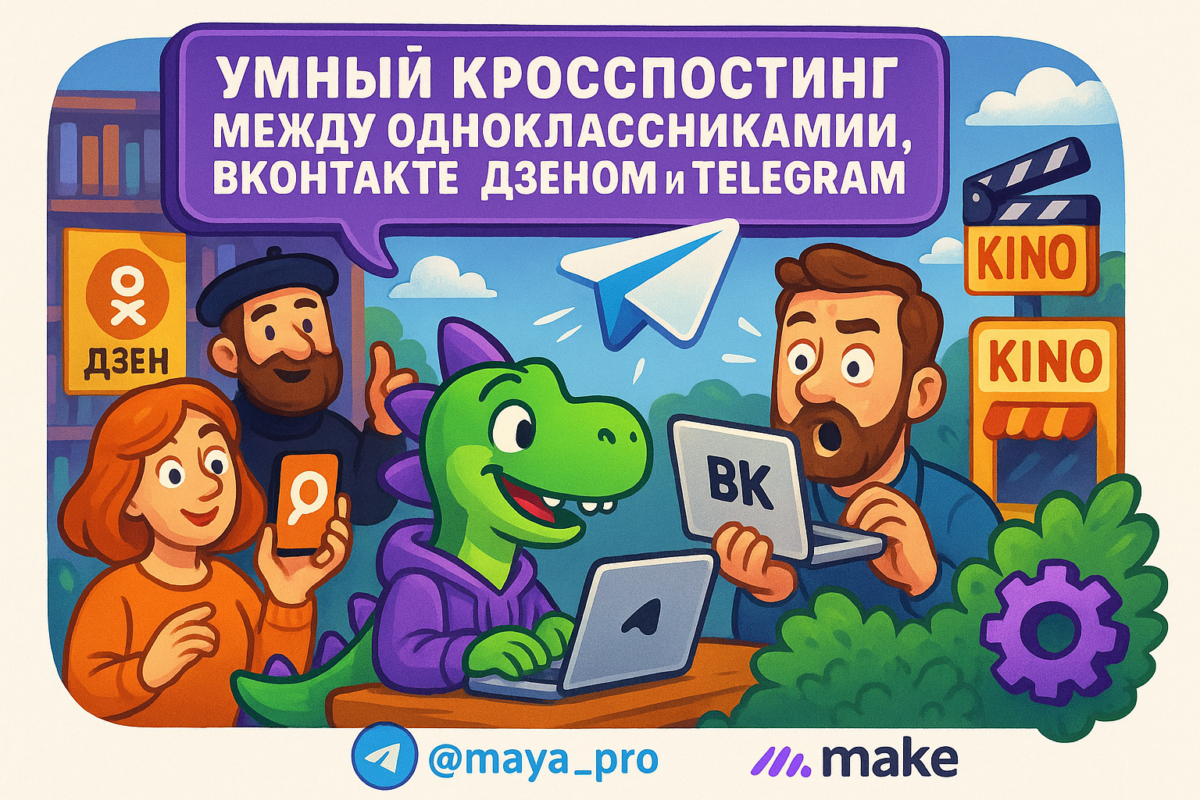    Автоматизация контента: Как успеть быть везде одновременно с Make.com и не сойти с ума Артур Хорошев
