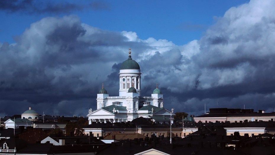    Кафедральный собор (собор святого Николая) в Хельсинки Автор фото: Александр Демьянчук/ТАСС