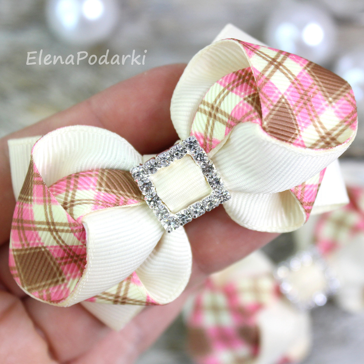 Красивые банты из репсовых лент