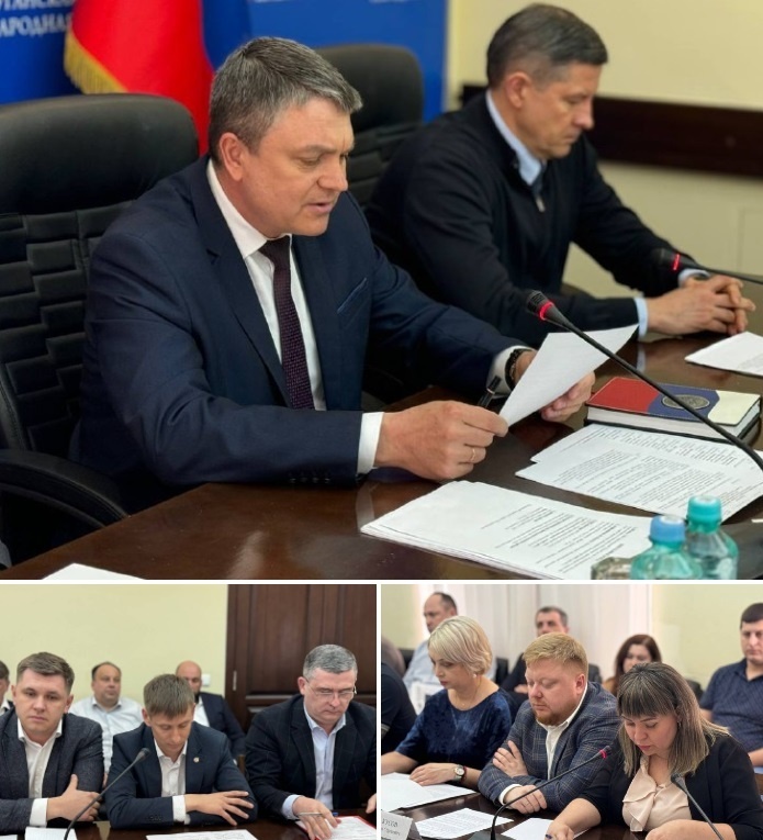 Леонид Пасечник организовал совещание, посвященное строительству в ЛНР.