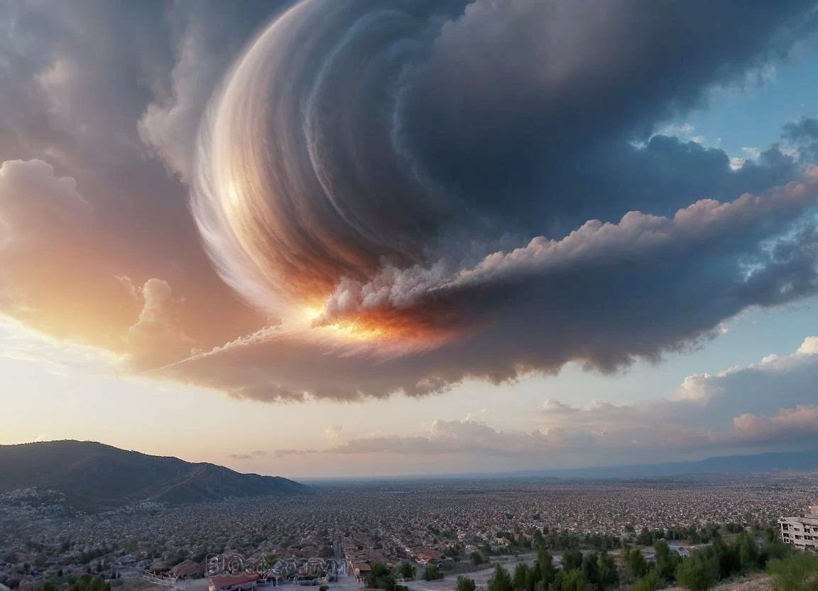 Если это было атмосферное явление, то как оно называется?