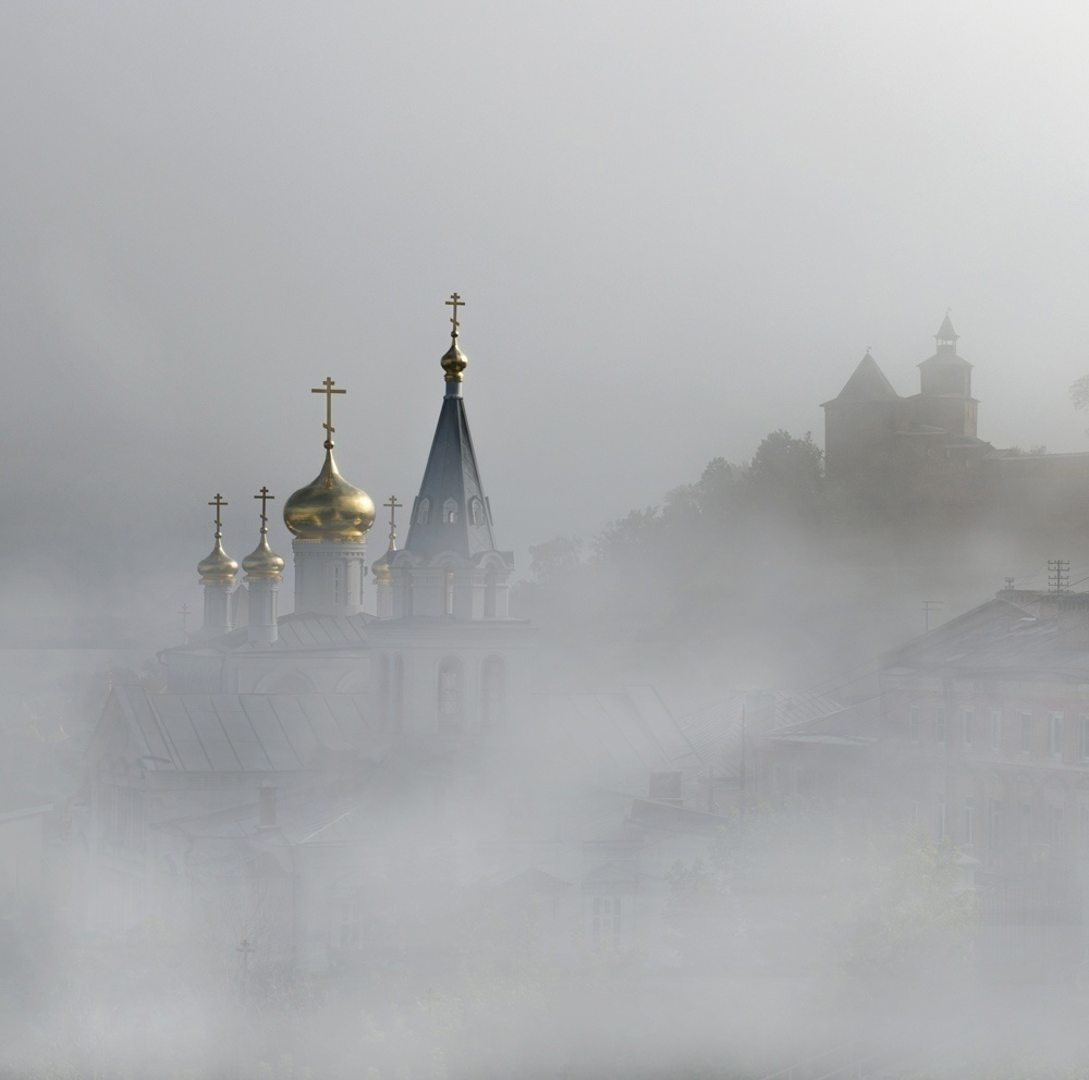 Церковь не наша, но по дороге на работу все выглядело почти точь-в-точь