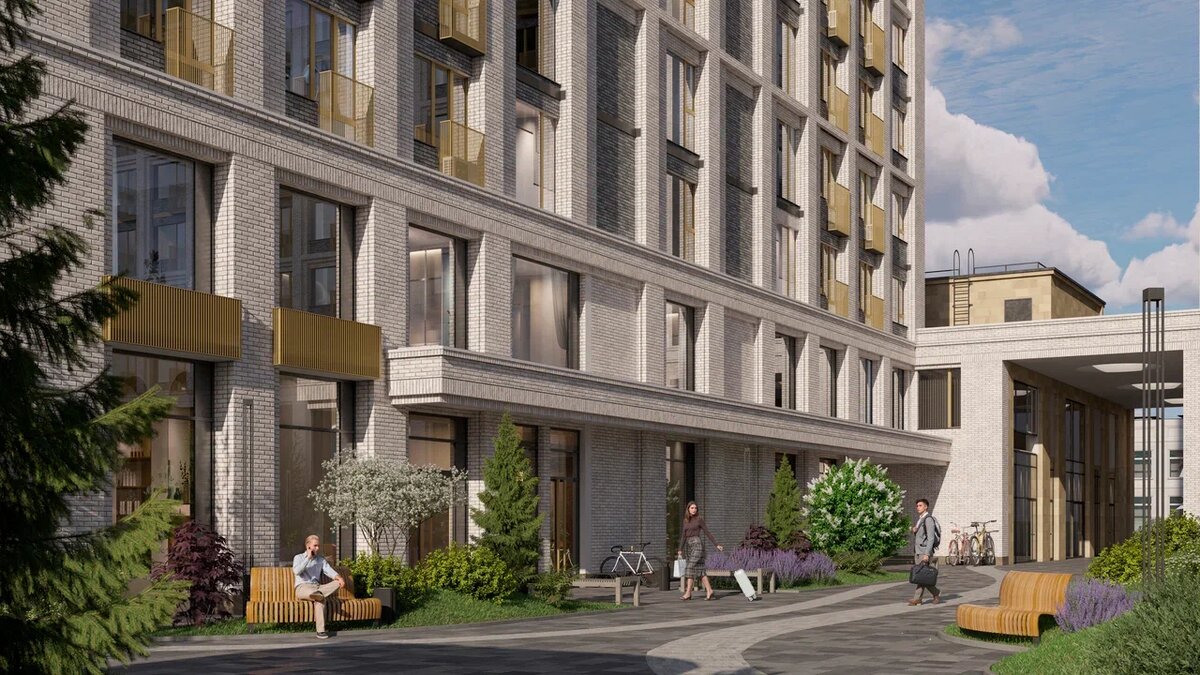 Фотоархив ГК СМСС. Визуализация апартаменты Land Lord