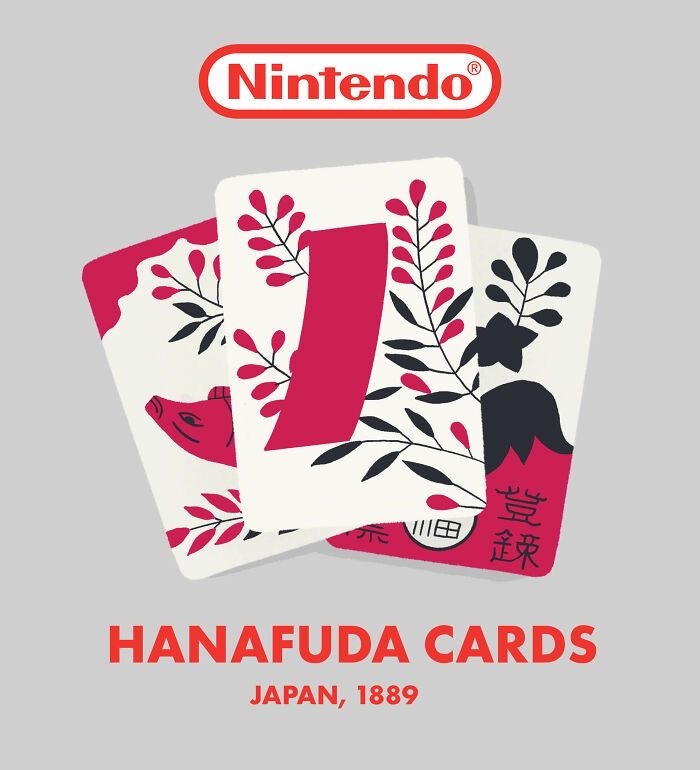 Nintendo начала с производства традиционных японских игральных карт Hanafuda. Эта игра была популярна в Японии с конца 19 века.
