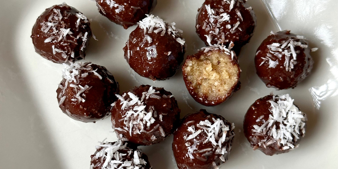 Миндальные конфетки без белого сахара