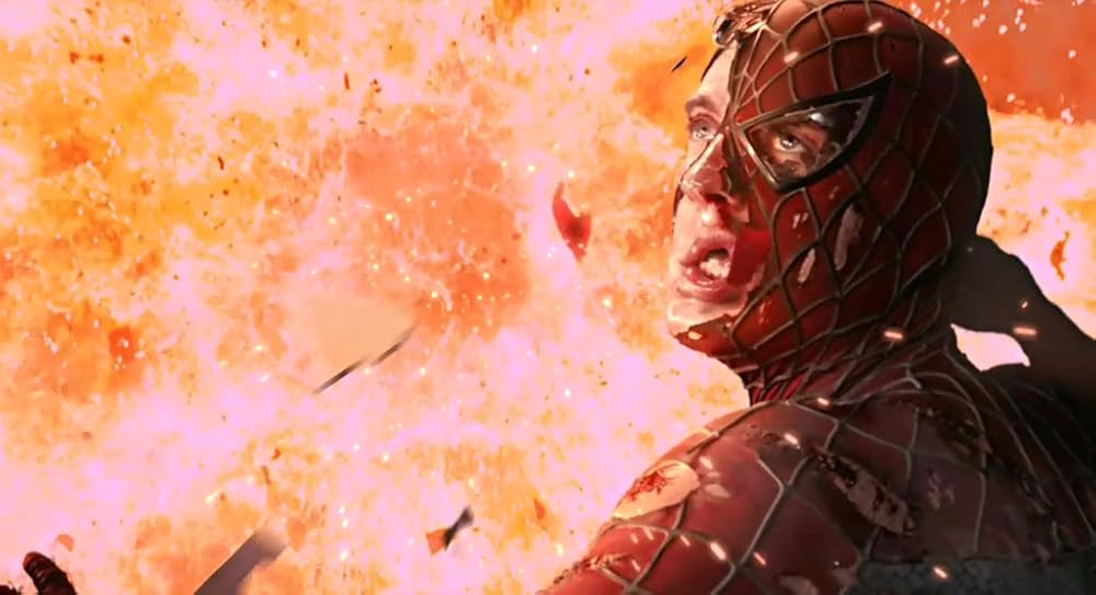 Кадр из фильма «Spider-Man». Режиссер: Сэм Рэйми. Производство: Columbia Pictures Corporation, Laura Ziskin Productions, Marvel Enterprises. Прокат: Каскад фильм