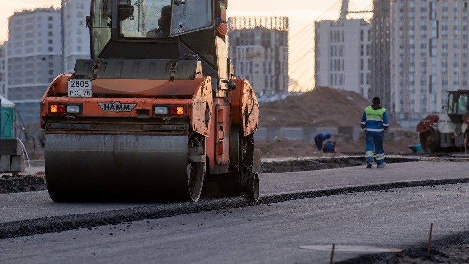    Дорожное строительство. Автор фото: Ермохин Сергей/ДП