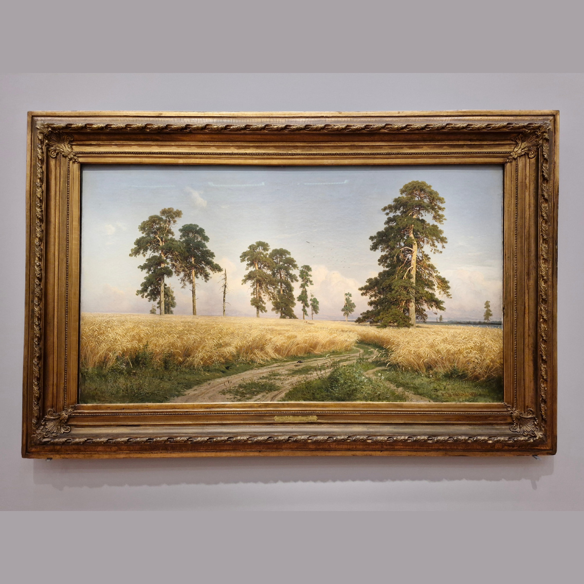  Рожь, И.Шишкин (1878)